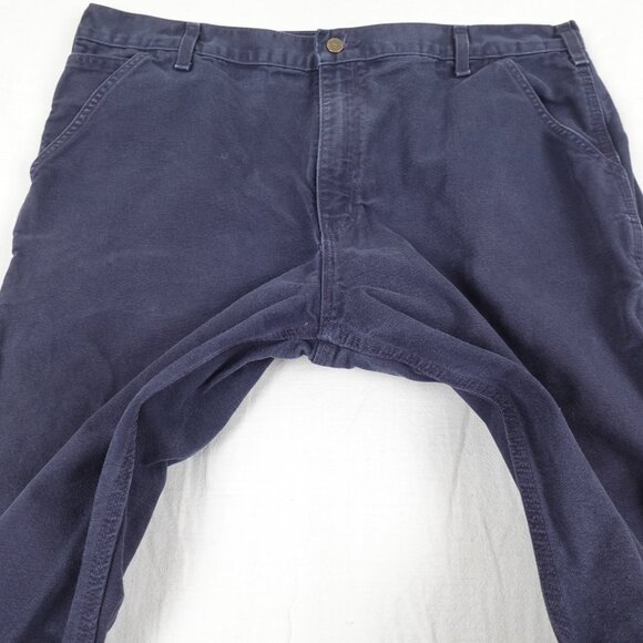 Carhartt Heavy Cotton Original Dungaree Pants Men's 41x30 Workwear - Picture 4 of 10